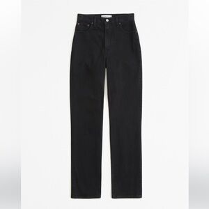 Abercrombie Ultra High Rise Straight Jeans